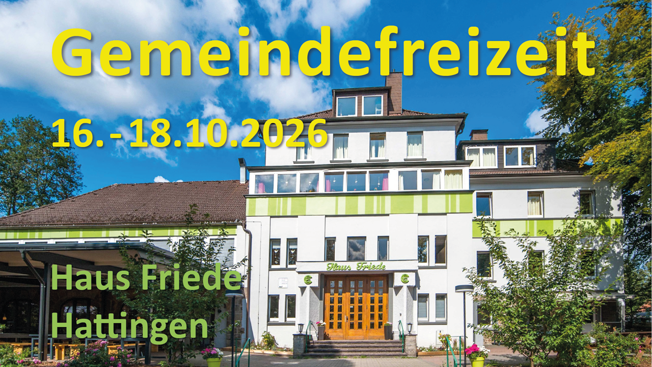 Gemeindefreizeit 2026